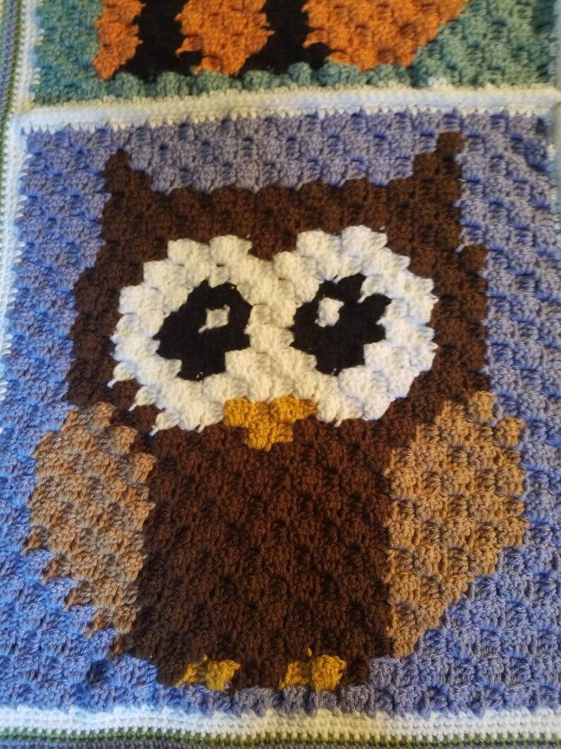 Woodland Animal Throw