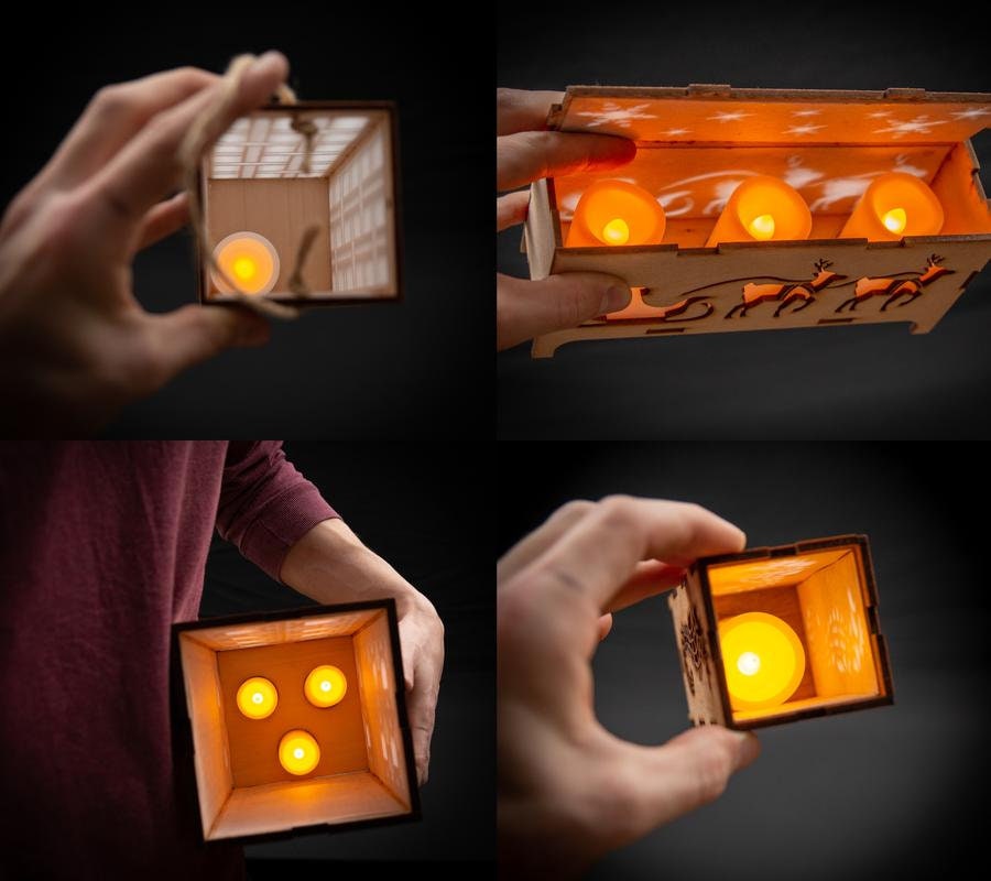 Northern Lights Lanterns Etsy