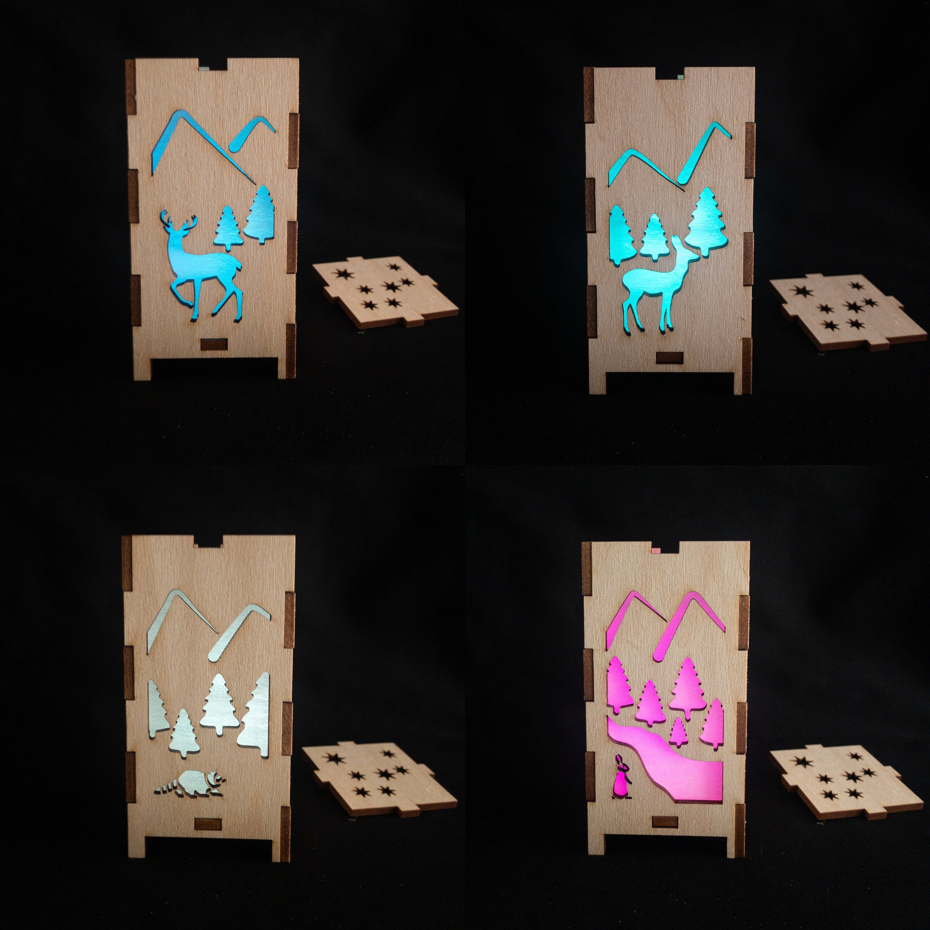 Northern Lights Lanterns Etsy