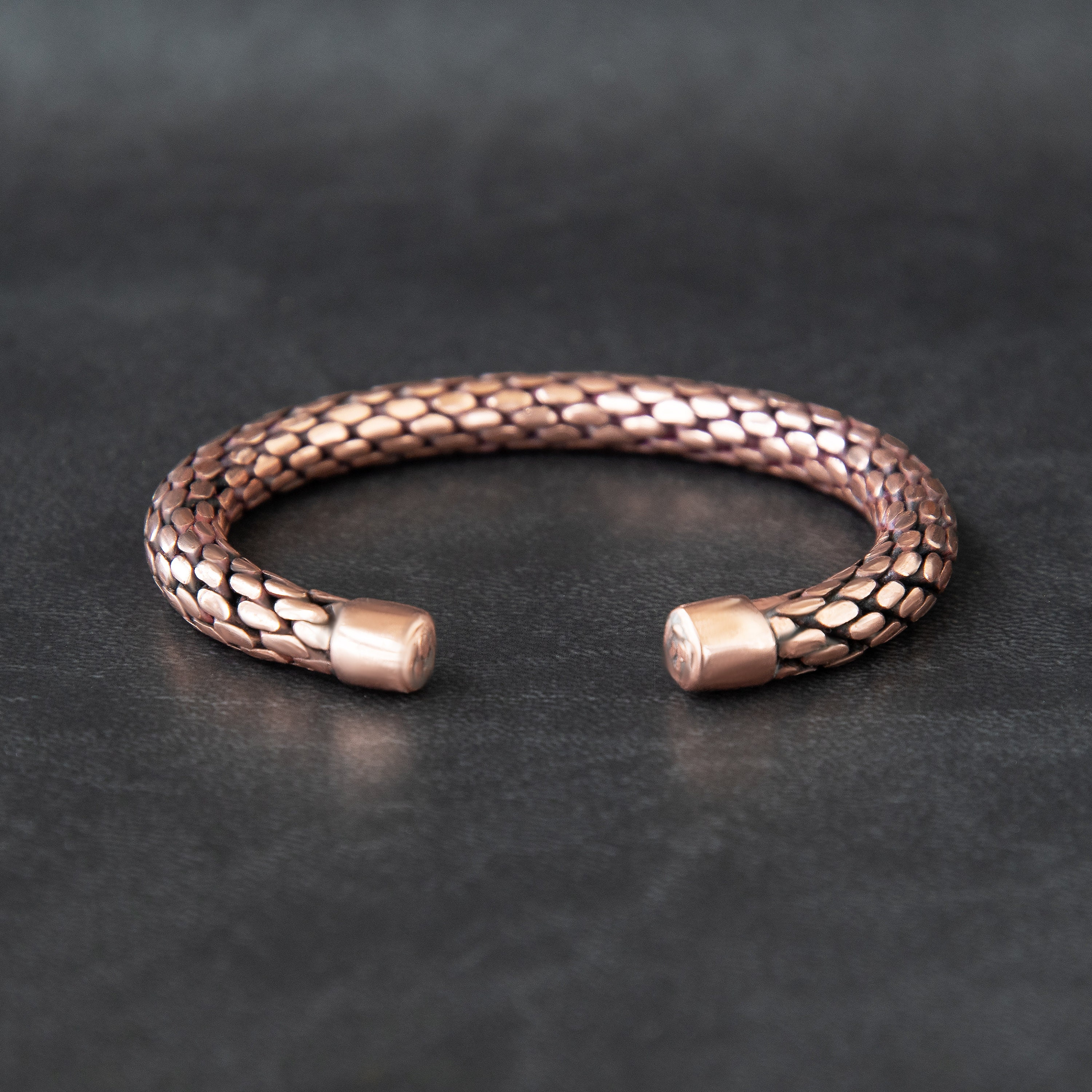 Pure copper bracelet for woman 7th anniversary gift for wife Etsy