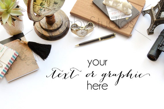 Travel Desktop Styled Stock Photography Product Mockup Travel Desktop Styled Stock Photography Product Mockup