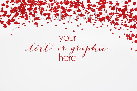 Valentines Day Styled Stock Photography Product Mockup