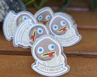 Over the Garden Wall Rock Fact Pin