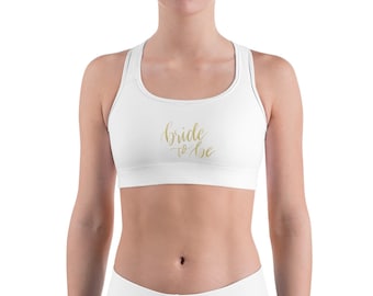 Sports bra - Bride to be