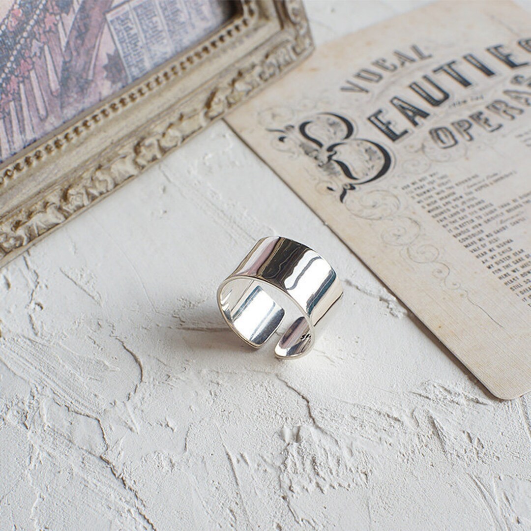 THALASIENE Damen Ring Gold & Silber - Verstellbarer Schmuckring Mit Geschenkbox