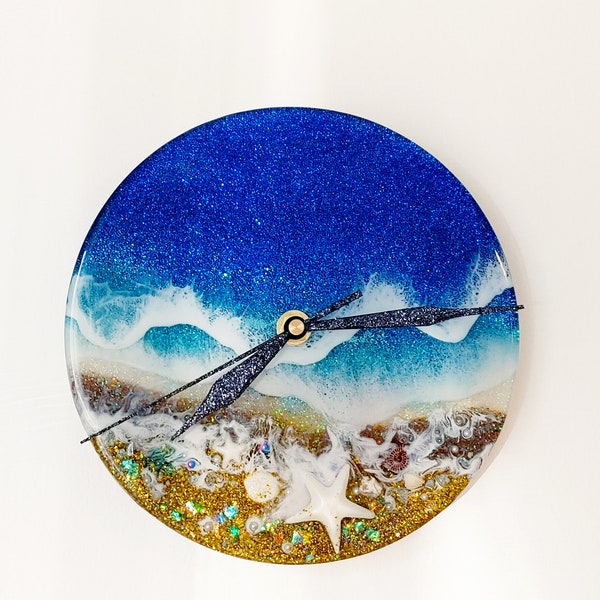 Sand Painting Clock Etsy