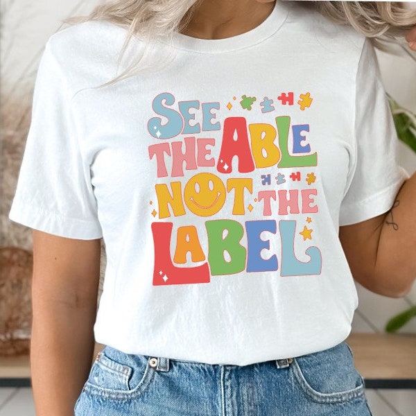 See the Able not the Label DTF | We Print You Press | Transfer | Ready To Press | PNG