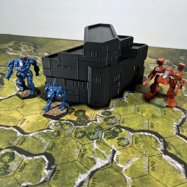 Battletech scale Apartments and Houses - Omega Tech