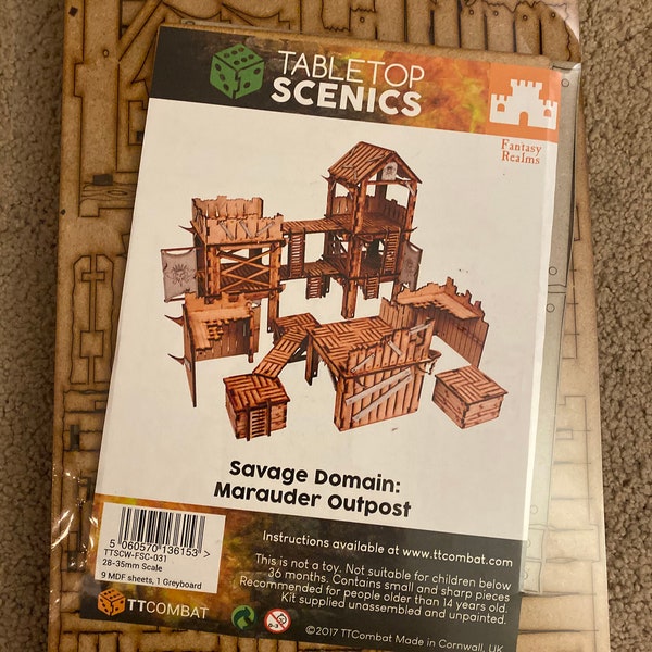 TTCombat 28mm Marauder Outpost - terrain - discontinued item