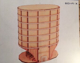 10mm TTCombat Oval Building