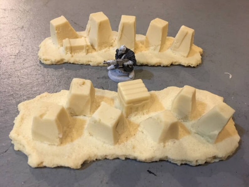 28mm Scale Dragon's Teeth for Warhammer 40k Warpath Etsy