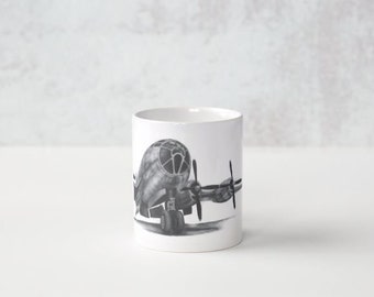World War II US Army Air Force B-29 Superfortress Bomber Aviation Coffee Mug
