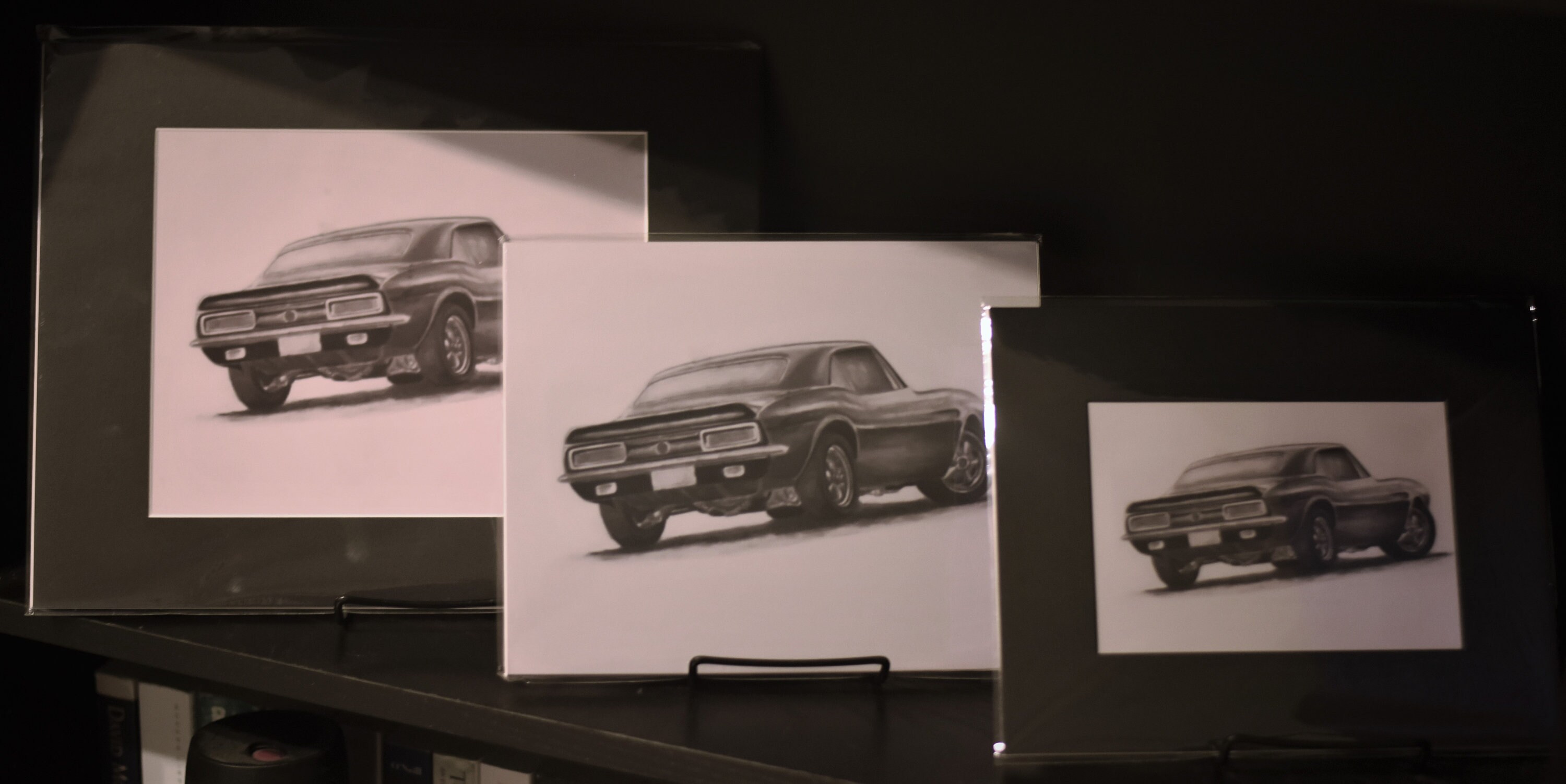 1st Gen Chevrolet Camaro Muscle Car Framed Automotive Poster - Etsy