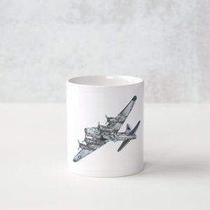 World War II US Army Air Force B-17 Flying Fortress Bomber Aviation Coffee Mug 11 oz