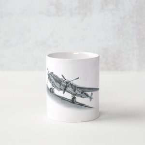 World War II US Army Air Force P-38 Lightning Fighter Aviation Coffee Mug 11 oz