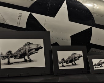 US Air Force A-10 Warthog Aviation Art