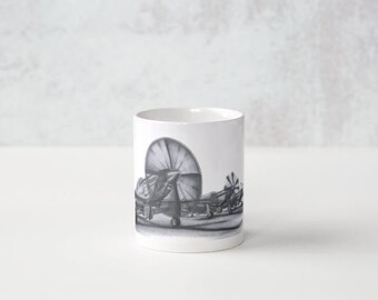 World War II US Army Air Force P-51 Mustang Aviation Coffee Mug 11 oz