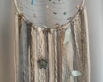 Sea Green Sea Turtle Dreamcatcher
