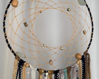 Black and Gold Dreamcatcher