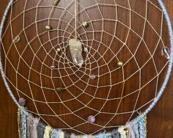 Large, Crystal Dreamcatcher
