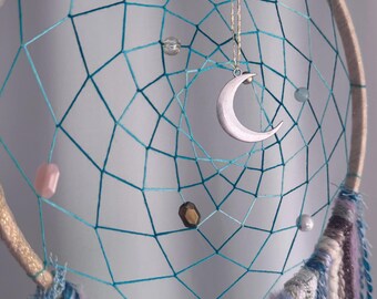 Turquoise moon Dreamcatcher