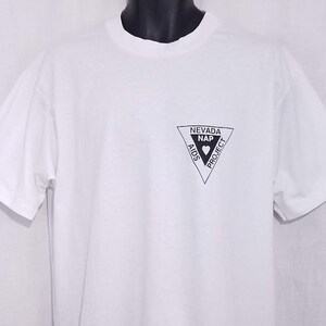 Nevada AIDS Project T Shirt Vintage 80s NAP Made In USA Mens Size Large