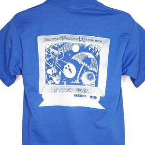 Information Technology Resources Inc T Shirt Vintage 90s Tech Employee 1995 Annual Picnic Made In USA Mens Size Medium