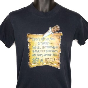 Beer Money Iron On T Shirt Vintage 80s 1980 Funny 50/50 Made In USA Mens Size Medium