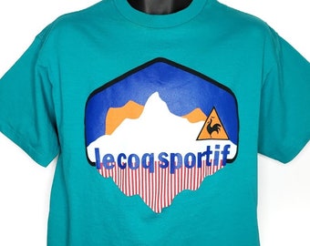 LE COQ SPORTIF MAGLIA CALCIO SHIRT NOLEL VINTAGE MADE IN FRANCE (432) tg. 4X5 EUR 50,00 - IT