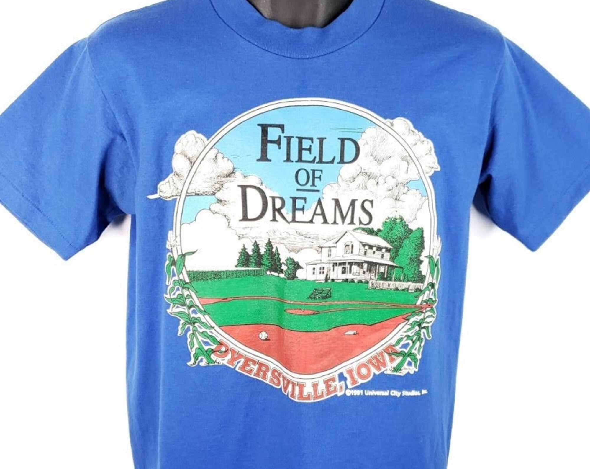 Discover Field Of Dreams T Shirt Vintage 90s Movie Dyersville IowaGraphic Tee T-Shirt
