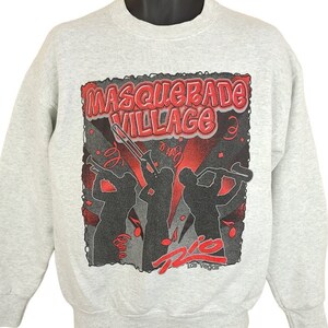 Bluza Las Vegas Masquerade Village Vintage 90s Rio Casino Męska Rozmiar Średni