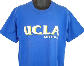 UCLA Bruins T Shirt Vintage 90s University Of California Los Angeles Made In USA Mens Size Large