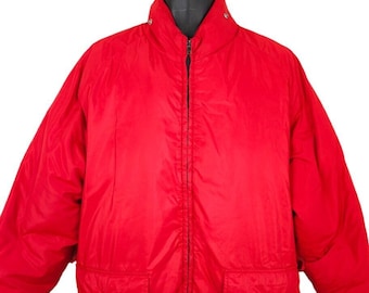 Vintage Goose Down Puffy Jacket Mens Size Large 80s Pacific Trail Puffer Ski Stuff