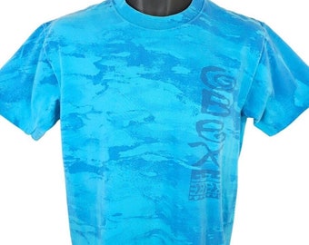 Surfer T Shirt Mens Size Small Vintage 80s Tie Dye Surfing Surf Beach