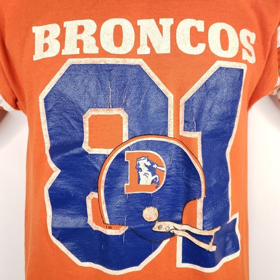 Denver Broncos T Shirt Vintage 80s Jersey Steve W… - image 2