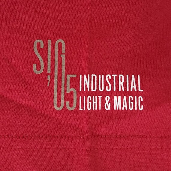 Industrial Light & Magic Crew T Shirt Vintage Y2K Sta… Gem