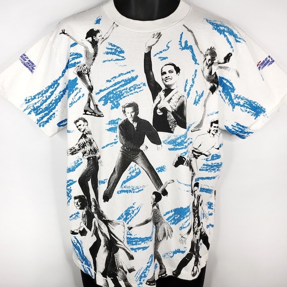 World Figure Skating Champions T Shirt Vintage 90s