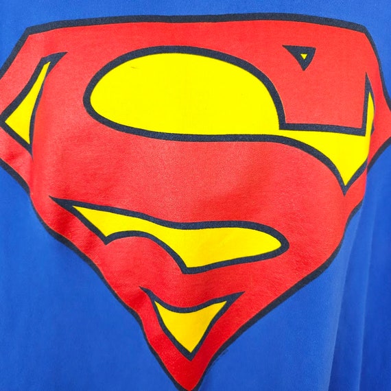 Superman T Shirt Mens Size XL Vintage Y2K DC Comi… - image 2