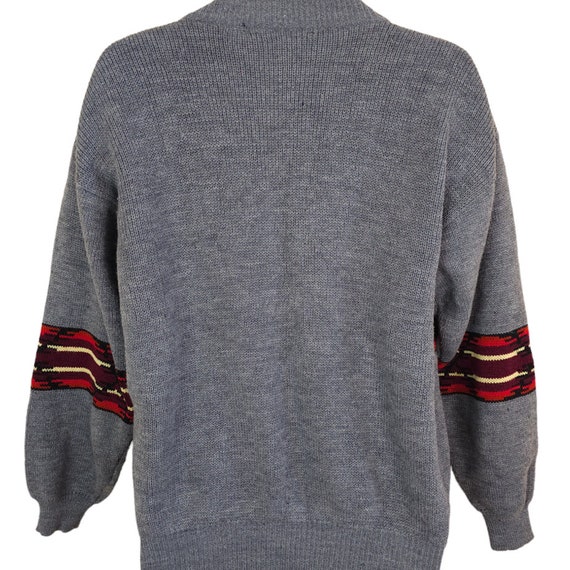 Southwestern Sweater Mens Size Large Vintage 90s … - image 3