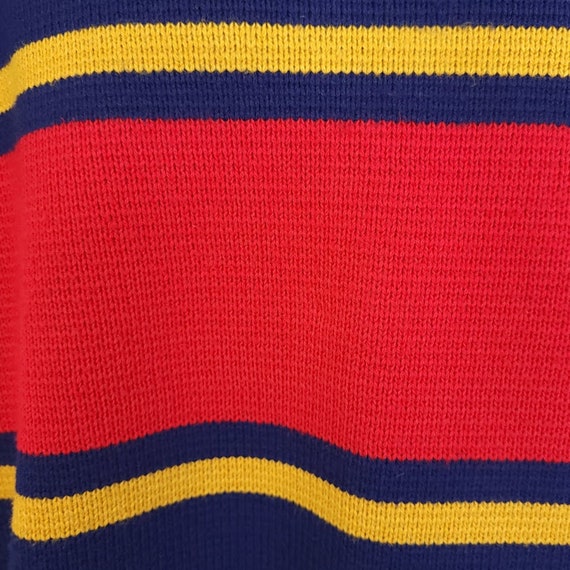 Jersild Striped Sweater Vintage 70s Dupont Acryli… - image 2