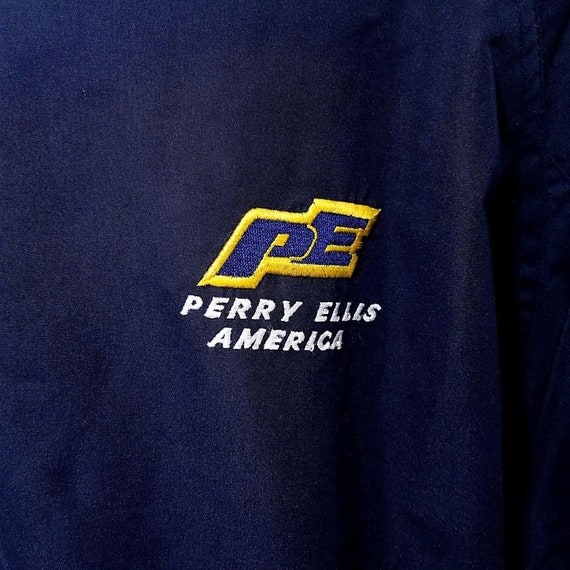 Perry Ellis America Windbreaker Jacket Vintage 90… - image 3