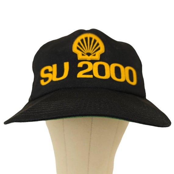 Shell SU 2000 Trucker Hat Mens One Size Vintage 8… - image 2