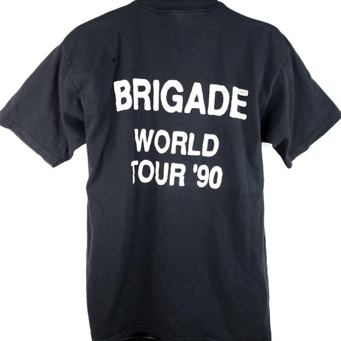 Heart Band T Shirt Vintage 90s 1990 Brigade World Tour Parking Etsy UK