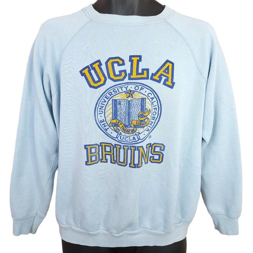 Gildan UCLA Bruins Logo Crewneck Sweatshirt White M