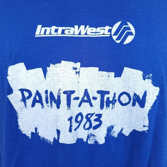 Paint A Thon T Shirt Vintage 80s 1983 Brothers De… - image 2