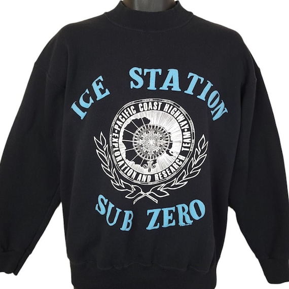 Antarctica Sub Zero Ice Station Sweatshirt Vintag… - image 1