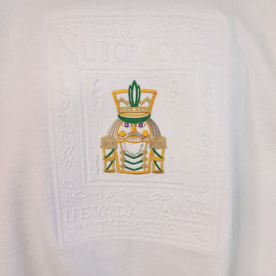 Tchaikovskys Nutcracker Sweatshirt Vintage Y2K 20… - image 2