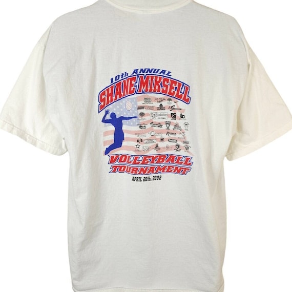 Vintage Beach Volleyball Tournament T Shirt Mens … - image 1