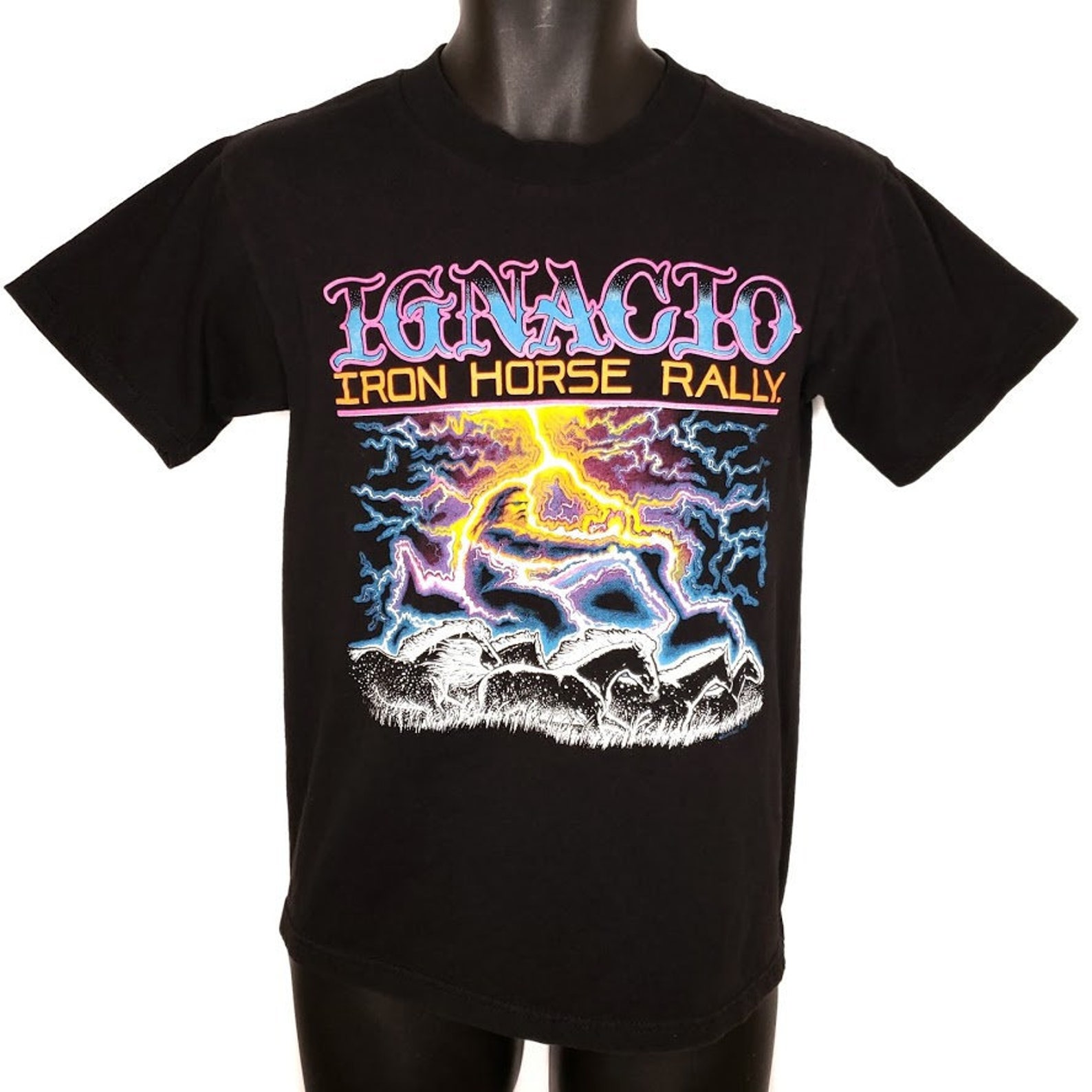 Ignacio Iron Horse Rally T Shirt Vintage 90s Four Corners | Etsy