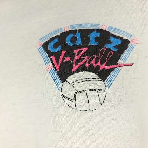 Catz Volleyball Rips T Shirt Vintage 80s Australi… - image 3